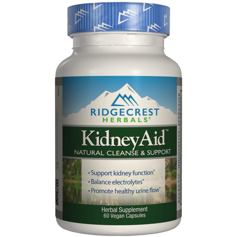 Ridgecrest KidneyAid, cápsulas de apoyo y limpiez...