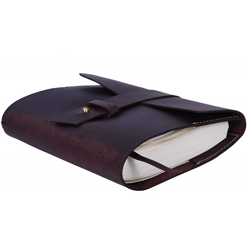 Aaron Leather Journal Cuaderno de escritura recargable, cuaderno de viajero, 200 páginas, 7,5 x 5,5 de Aaron Leather Goods (recambio) Aaron Leather Journal Cuaderno de escritura recargable, cuaderno de viajero, 200 páginas, 7,5 x 5,5 de Aaron Leather Goods (recambio)