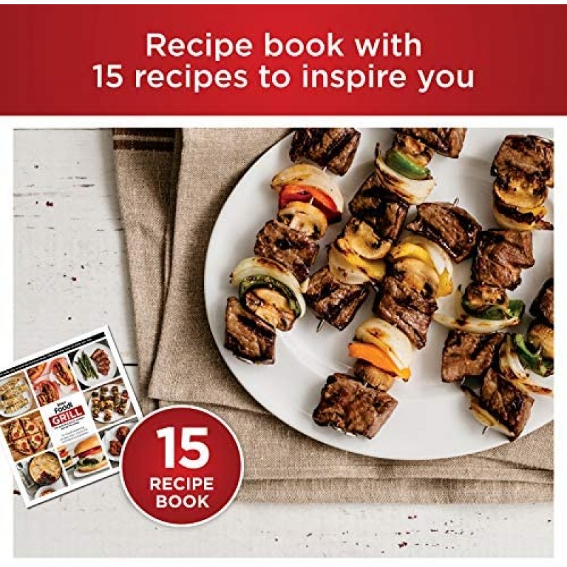 Ninja Foodi AG301 Freidora de aire 5 en 1 para encimera eléctrica de interior, 4 cuartos de galón, tecnología para asar, hornear, deshidratar y parrilla ciclónica, 10" x 10", negro/plateado