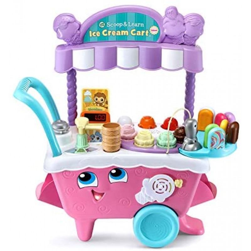 Carrito de helados LeapFrog Scoop and Learn Deluxe (embalaje sin frustraciones)