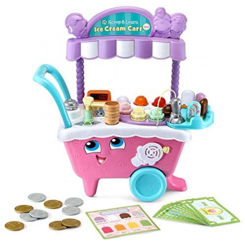 Carrito de helados LeapFrog Scoop and Learn Deluxe (embalaje sin frustraciones)