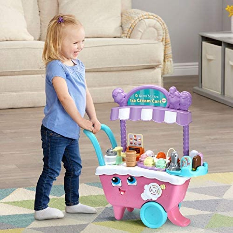 Carrito de helados LeapFrog Scoop and Learn Deluxe (embalaje sin frustraciones)
