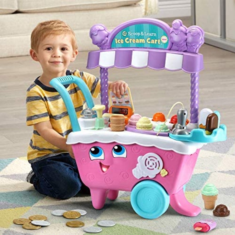 Carrito de helados LeapFrog Scoop and Learn Deluxe (embalaje sin frustraciones)