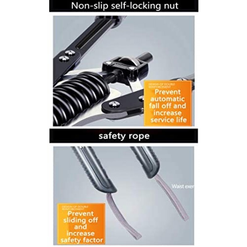 DIBALA Ejercitador de Antebrazo con Resistencia Ajustable, expansor de Pecho en casa, Entrenamiento Muscular de Hombro, Equipo de Ejercicios, Ejercicio Mejorado para Brazos, Entrenamiento de Fuerza, máx.