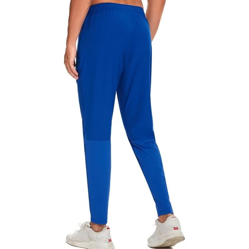 Pdbokew Pantalones Tapered Jogger para hombre Pantalones ligeros transpirables de secado rápido