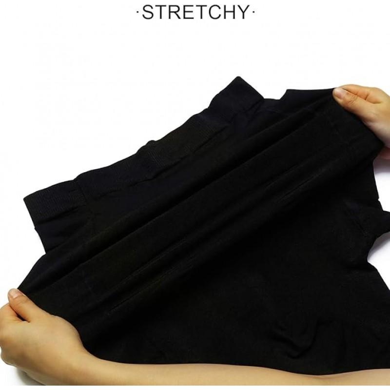 COOFANDY Hombres 2 Pack Camisa de Compresión Adelgazamiento Body Shaper Chaleco Gimnasio Entrenamiento Tank Top Sin Mangas Abdomen Shapewear