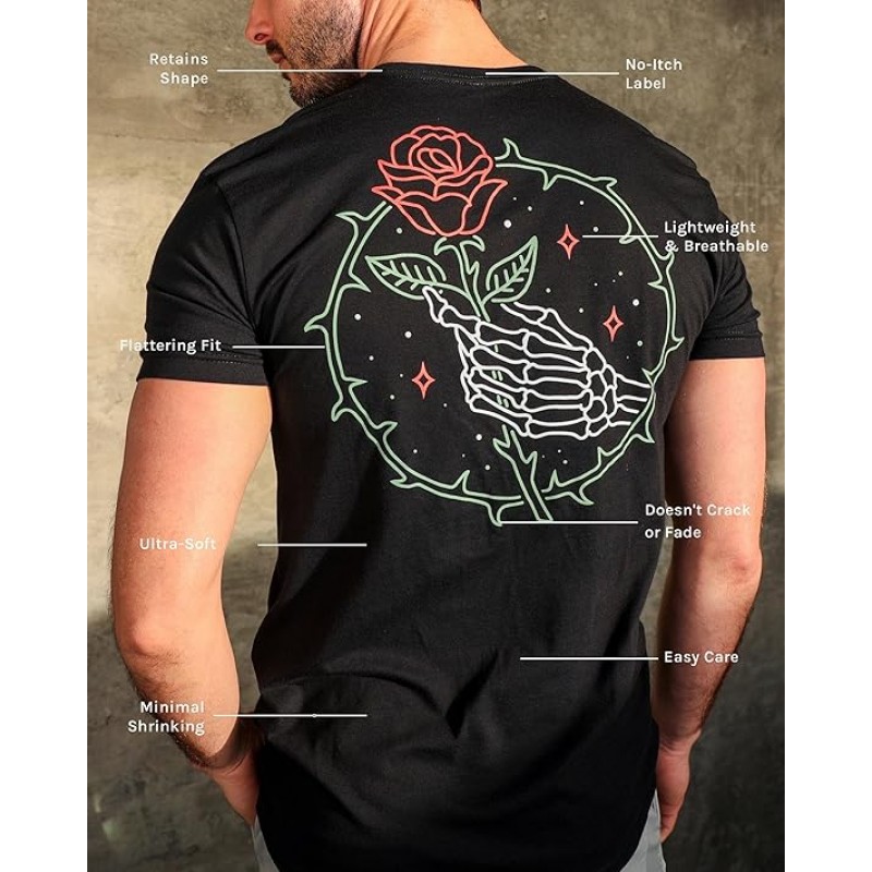 INTO THE AM Camisetas gráficas para hombre S - 4XL Camiseta estampada de manga corta para chicos adolescentes Cool Art Animal Designs