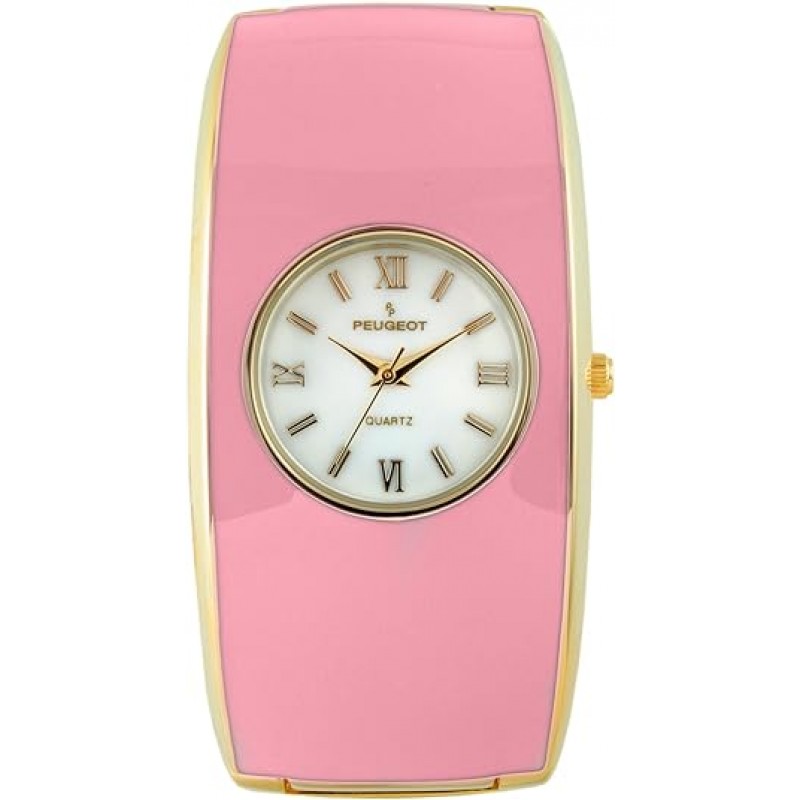 Peugeot Women's 14k oro chapado en oro chapado en el brazalete de brazalete