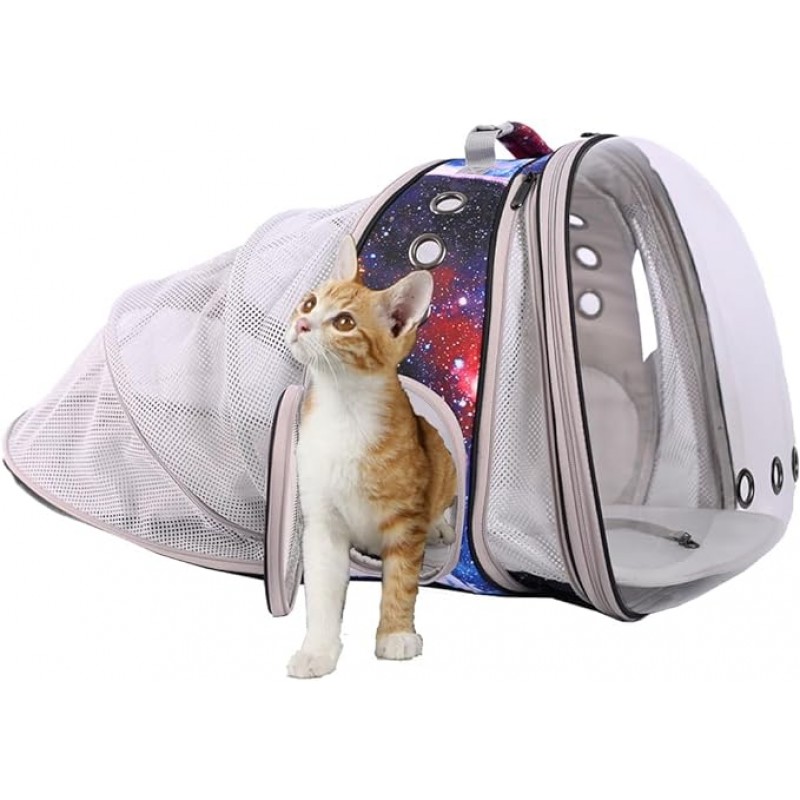 Mochila de burbujas de gatos de gato dual dual Gal...