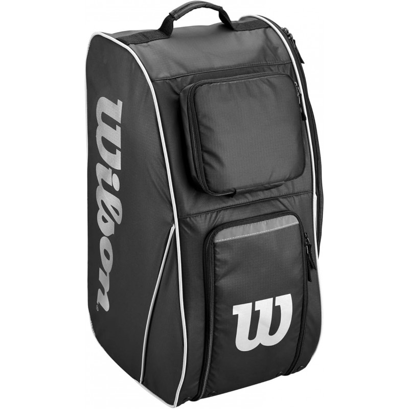 Bolsa de equipo de jugador de fútbol de Wilson Tackle - Negro