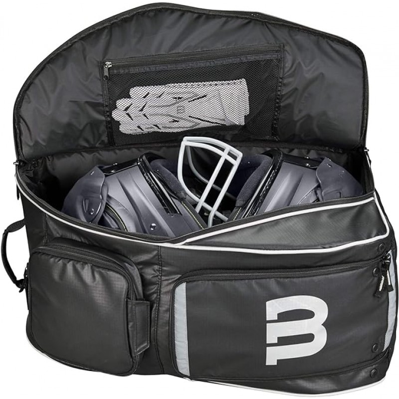 Bolsa de equipo de jugador de fútbol de Wilson Tackle - Negro