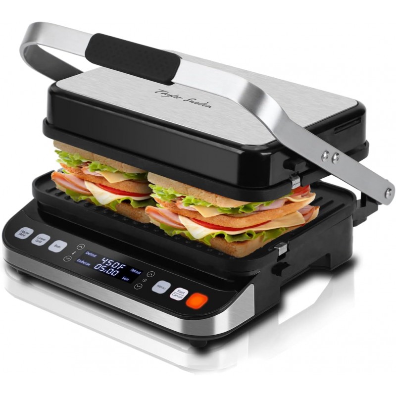 Taylor Swoden Sandwichera Panini Press 10 en 1, Pa...