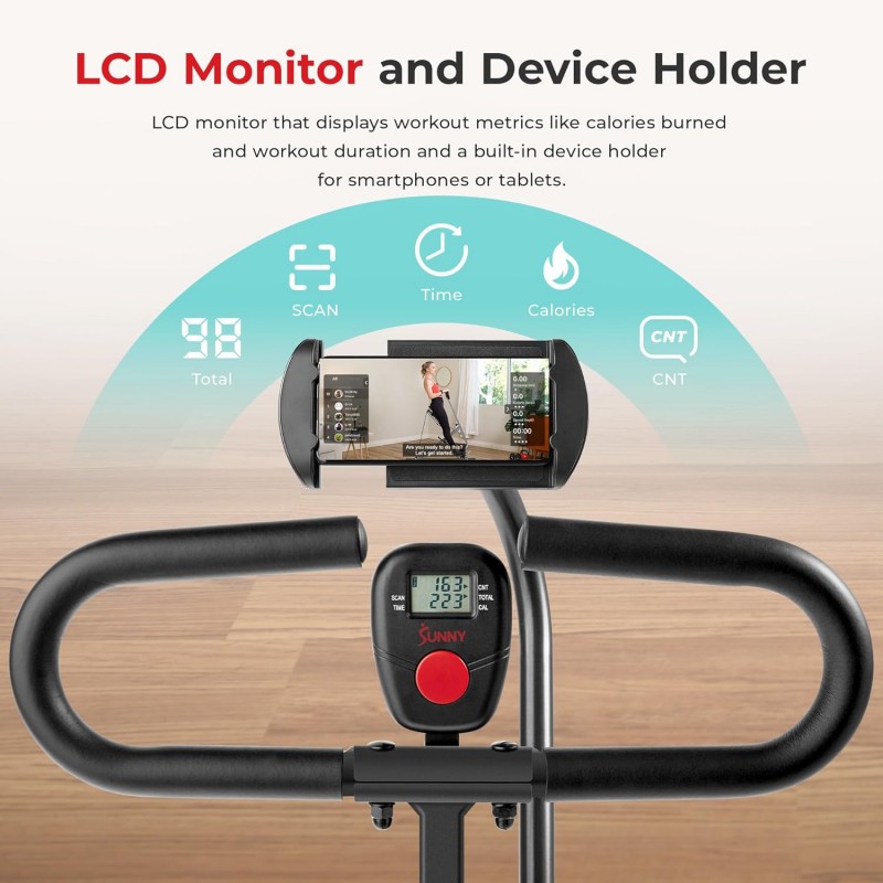 Asistencia para sentadillas Sunny Health & Fitness