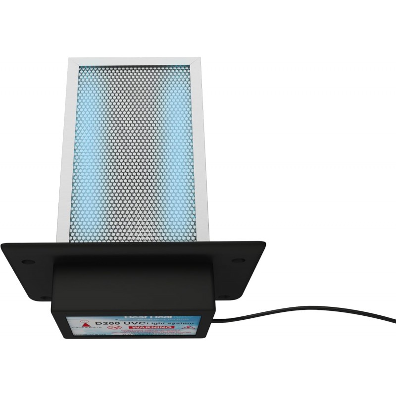 Purificador de aire de doble lámpara D200, filtro...