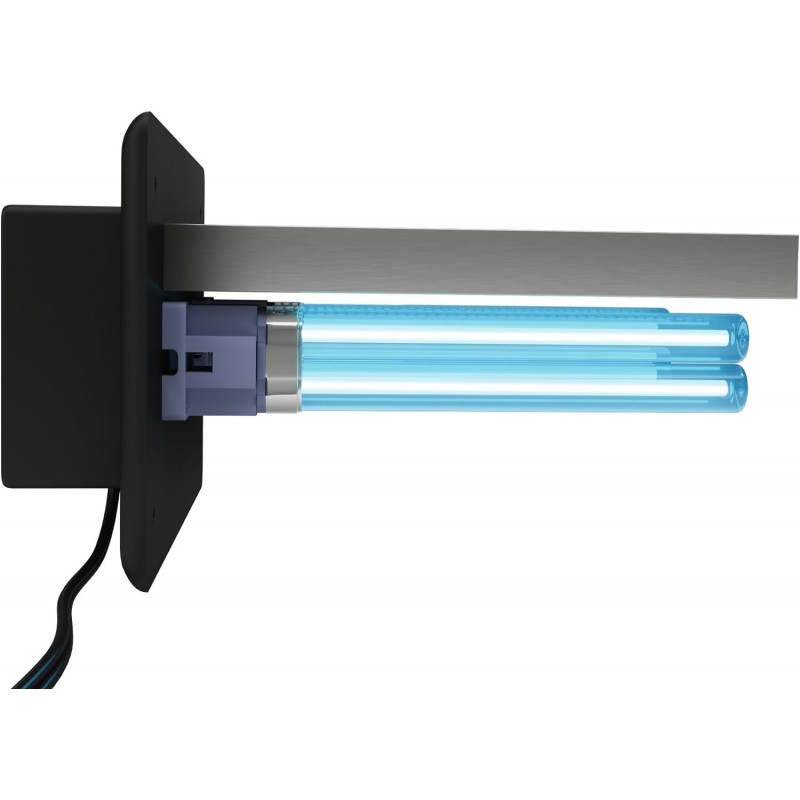Purificador de aire de doble lámpara D200, filtro para toda la casa, luz ultravioleta en conducto para Hvac Ac (aire acondicionado), conducto germicida