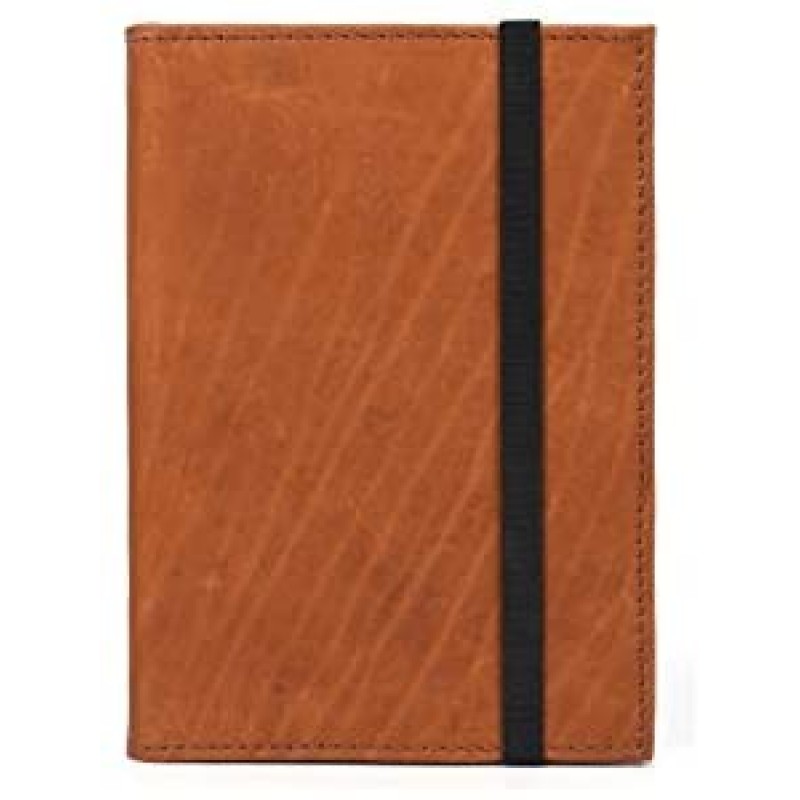 Aaron Leather Journal Cuaderno de escritura recargable, cuaderno de viajero, 200 páginas, 7,5 x 5,5 de Aaron Leather Goods (Cognac) Aaron Leather Journal Cuaderno de escritura recargable, cuaderno de viajero, 200 páginas, 7,5 x 5,5 de Aaron Leather Goods (Cognac)